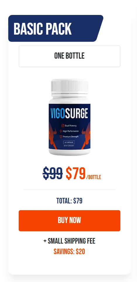 VigoSurge - order-now - (30 Days Supply)- image